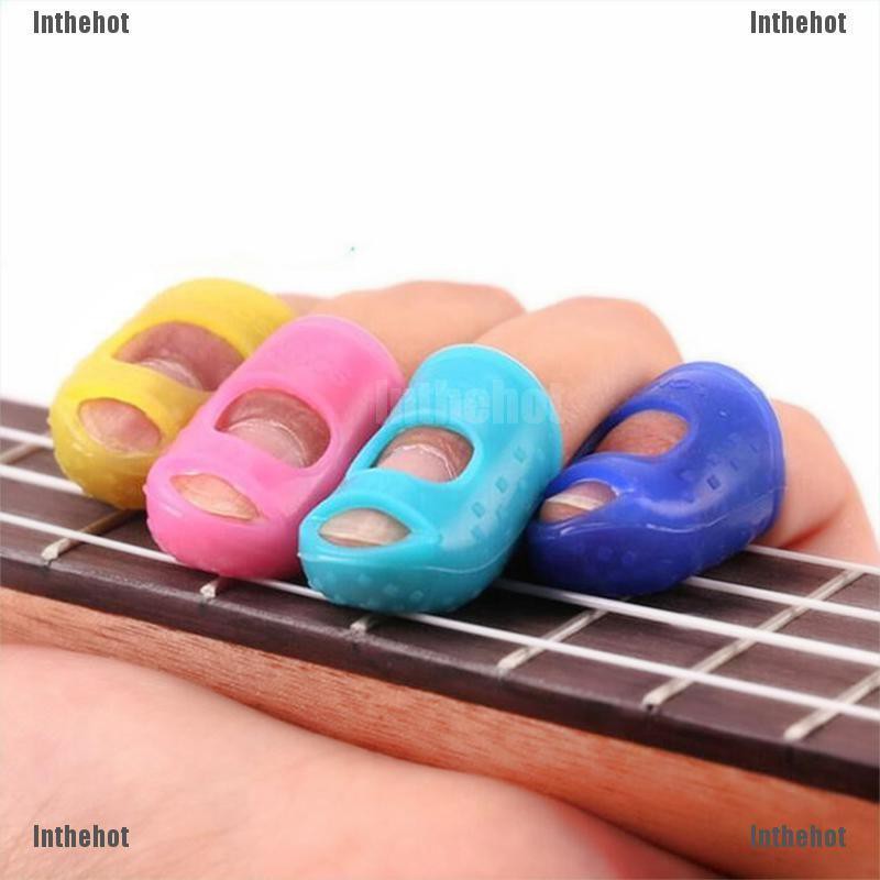 Bộ 4 Vỏ Bọc Bảo Vệ Đầu Ngón Tay Khi Chơi Guitar