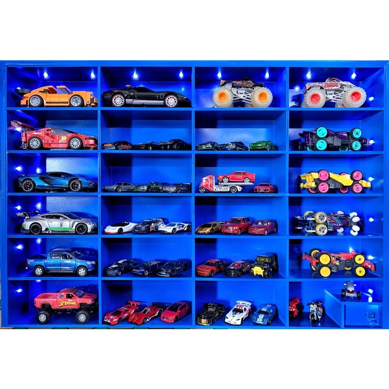 Kệ 24 Ô Trưng Xe Mô Hình Tỉ Lệ 1:32 🚗🚗🚗