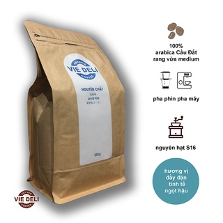 Cà phê hạt Arabica Viedeli, túi 500g