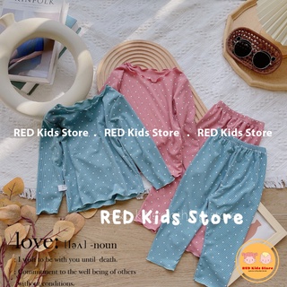 Set cho bé, set bộ quần áo dài tay mặc ở nhà chất thoải mái cho bé gái