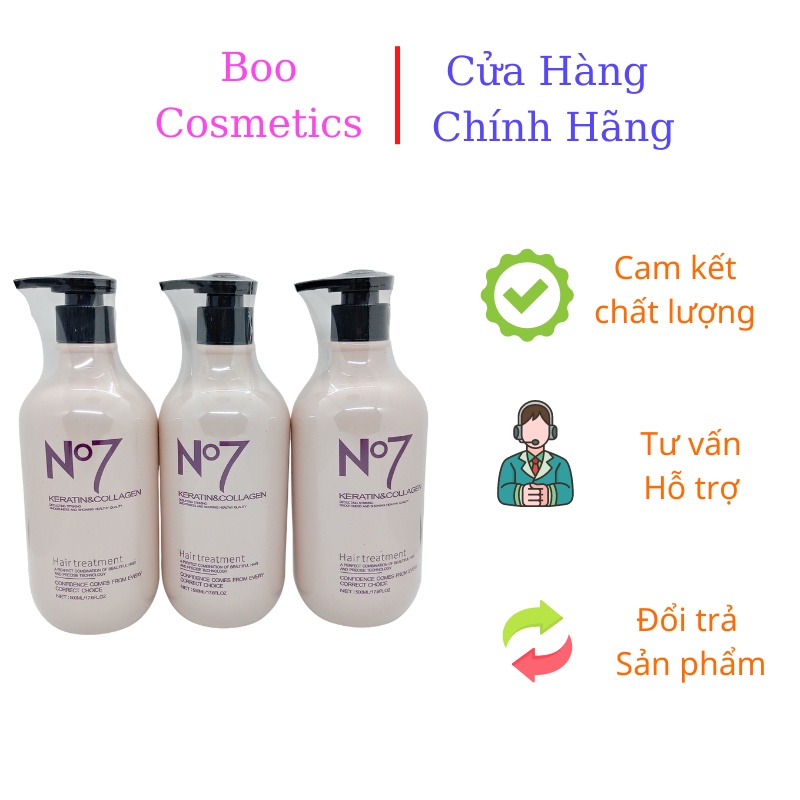 Kem Hấp Ủ Siêu Phục Hồi Tóc No7 500ml