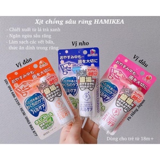 Xịt chống sâu răng cho bé