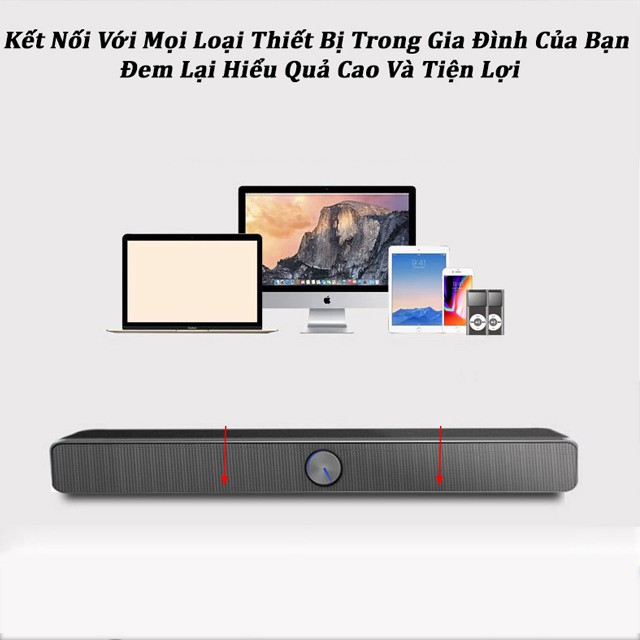 Loa Thanh Gaming Soundbar Để Bàn SADA V-193 Âm Thanh Siêu Trầm Sống Động - Dùng Cho Máy Vi Tính Pc, Laptop, Tivi | BigBuy360 - bigbuy360.vn