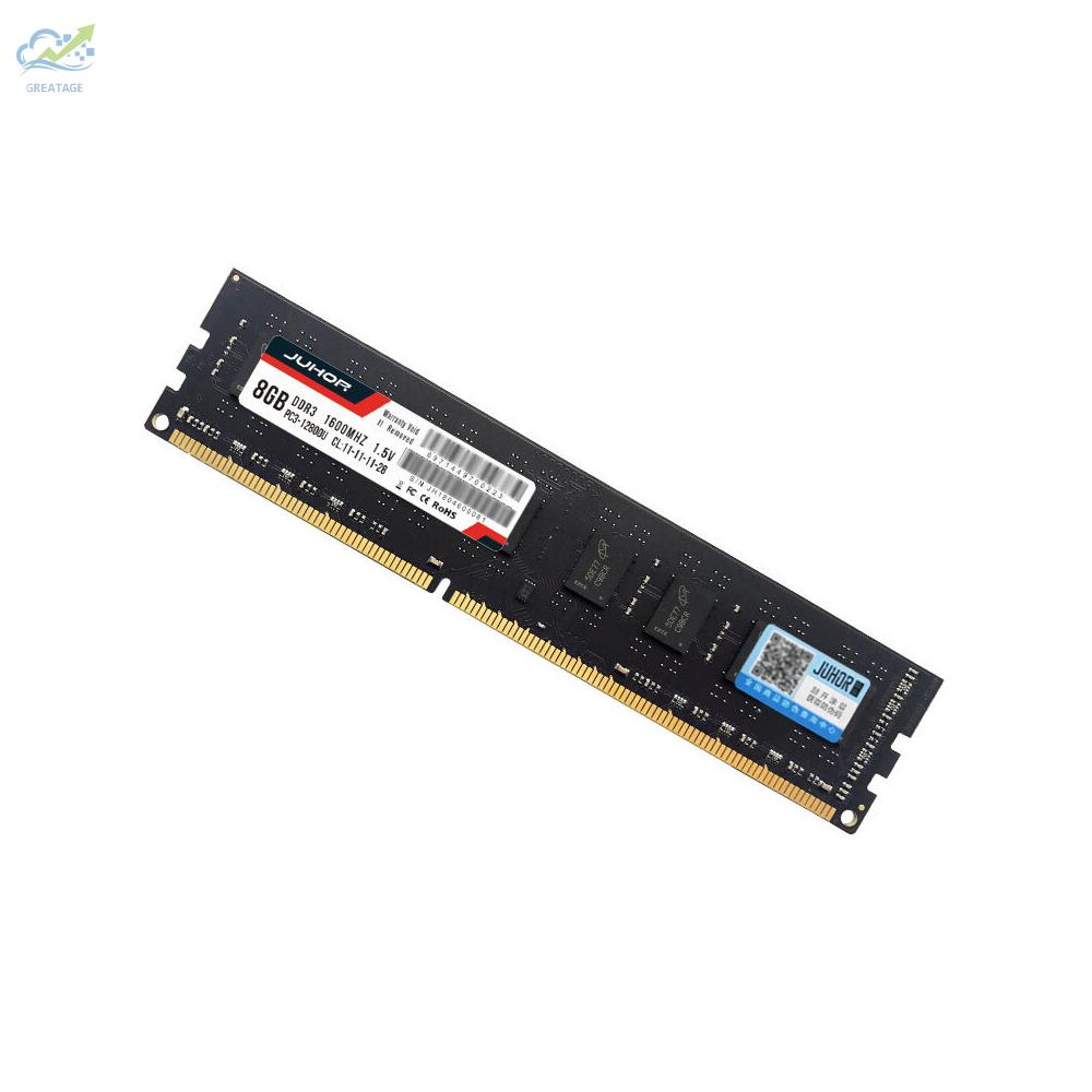 Bộ Nhớ Ram G Juhor Ddr3 8gb 1600mhz 1.5v Dành Cho Máy Tính | BigBuy360 - bigbuy360.vn