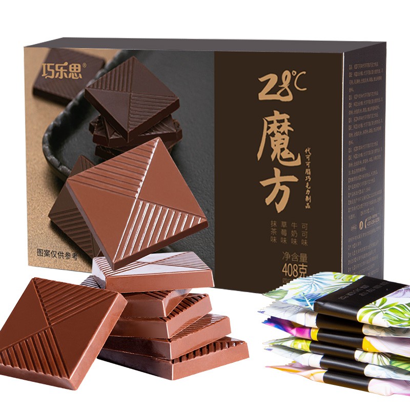 Socola Tươi Truffle 4 Vị Siêu Ngon - Hộp 408gr