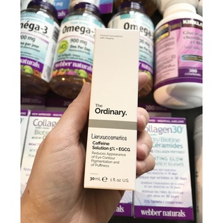 Serum giảm quầng thâm mắt The Ordinary The Ordinary Caffein Solution 5% + EGCG 30ml