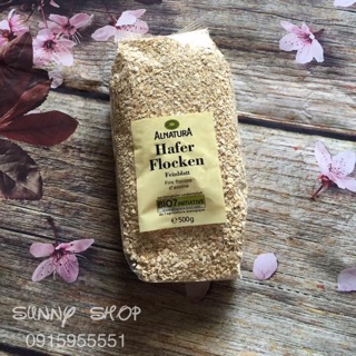 BỘT YẾN MẠCH #HAFER #FLOCKEN #ALNATURA – NGUYÊN HẠT #ORGANIC CÁN MỎNG SIÊU SẠCH