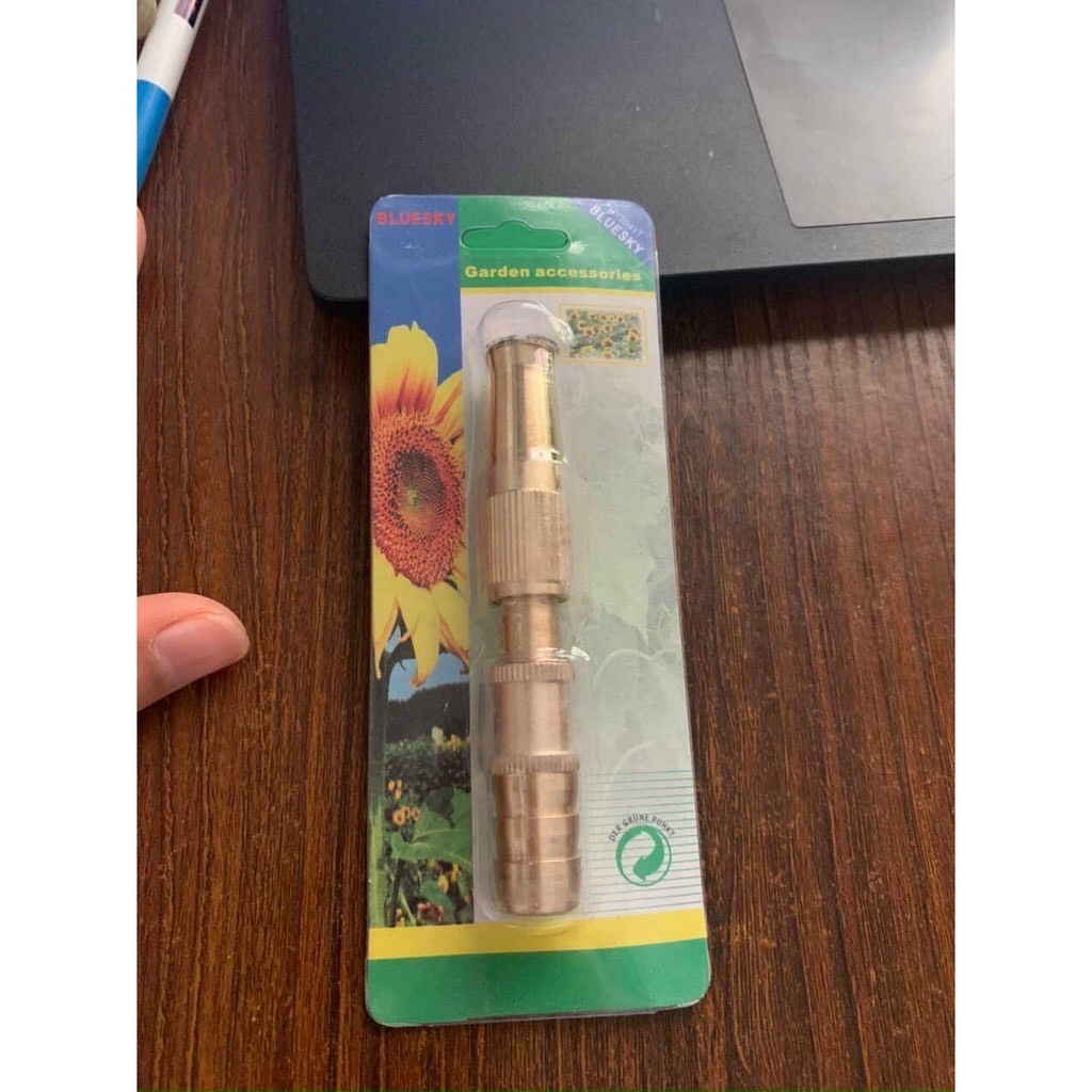 Vòi Xịt Nước Tăng Áp Suất Nước Tưới Cây, Phun Cây cảnh ( Tặng Kèm Đai Siết )