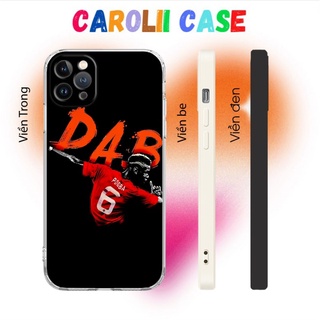 Ốp Bảo Vệ IP Pro Cầu Thủ Bóng Đá Pogba Carolii Shop pro 13 11 12 promax 7 8 plus xs X Xr  MAN20211085