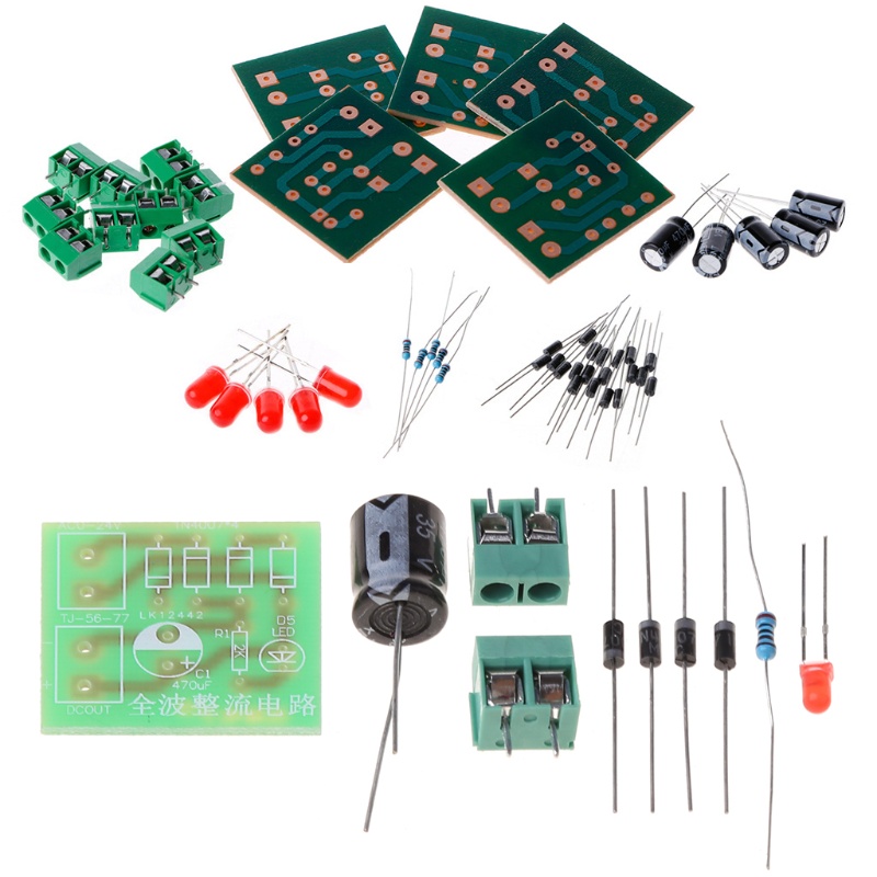 Set 5 Bảng Mạch Chỉnh Lưu AC Sang DC IN4007