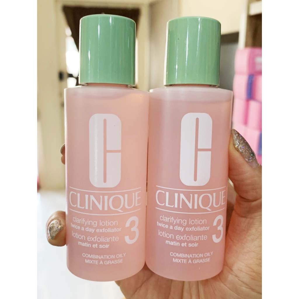 Clini que Toner Cấp Ẩm Số 3 Clarifying Lotion Da Hỗn Hợp Dầu 60ml