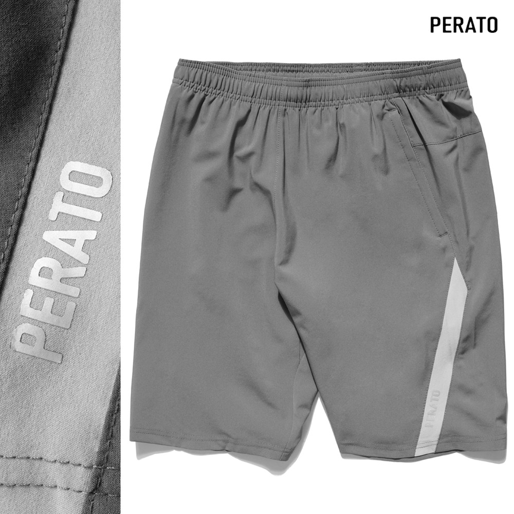 Quần Đùi Nam PERATO (4 màu), Vải Gió Mềm Mại, Bền Màu, Lưng Chun Thoải Mái (QSGP21007-02) | BigBuy360 - bigbuy360.vn