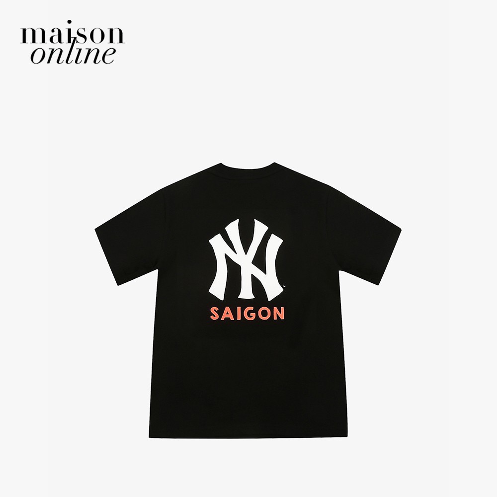 [Mã MABRVP04 giảm 15% đơn 150K tối đa 30k] MLB - Áo thun cổ tròn tay ngắn SAIGON New York Yankees 31TSSG031-50L