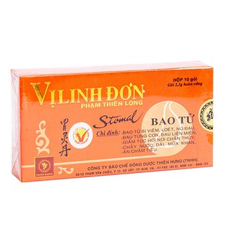 Vị Linh Đơn - Hỗ trợ cải thiện tình trạng loét dạ dày hành tá tràng, tiêu diệt các vi khuẩn HP (Hộp 10 gói)