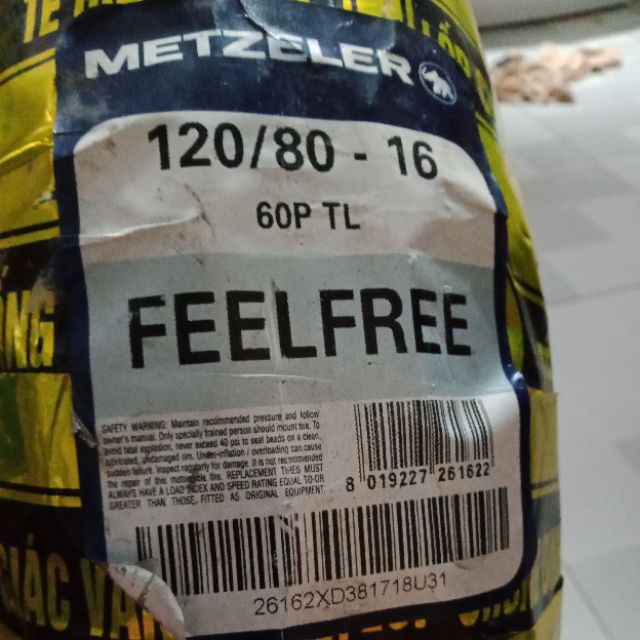 Vỏ trước 100/80/16  chống đinh