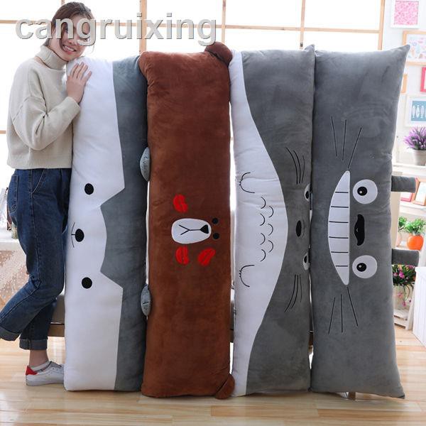 Hoạt Hình Gối Ôm Dài Hình Totoro Xinh Xắn Êm Ái