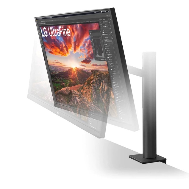 Màn Hình Máy Tính LG UltraFine UHD 31.5'' IPS HDR 10 USB Type-C Ergo stand 32UN880-B - Hàng Chính Hãng