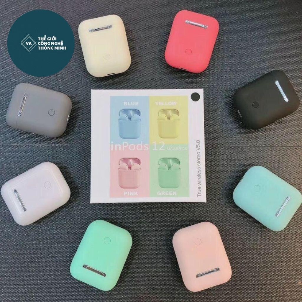 Tai nghe blutooth không dây Inpods i12 TWS điều khiển cảm biến âm thanh HIFI cho Android iOS | BigBuy360 - bigbuy360.vn