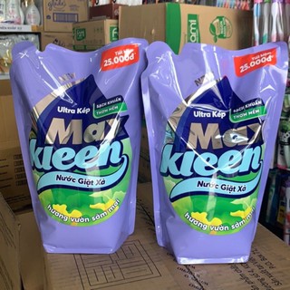 Nước Giặt Xả Max Kleen Túi 2,4Kg Hương Huyền Diệu/Vườn Sớm Mai
