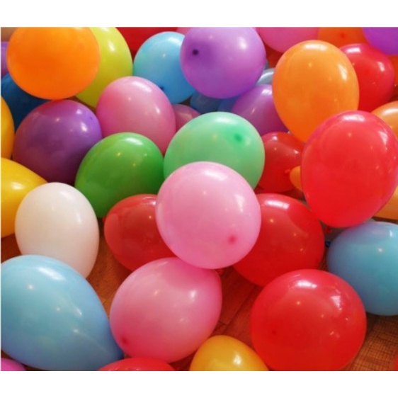 Bịch 500 Bong bóng nhí - trang trí tiệc, giả tiếng pháo, bong bóng nước, bóng bay nhí, trẻ em chơi