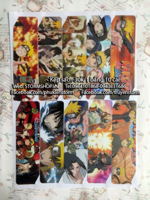 Book mark NARUTO 25K