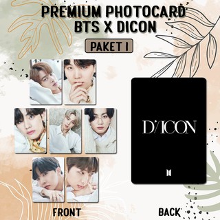 Thẻ Ảnh Nhóm Nhạc Bts x DICON