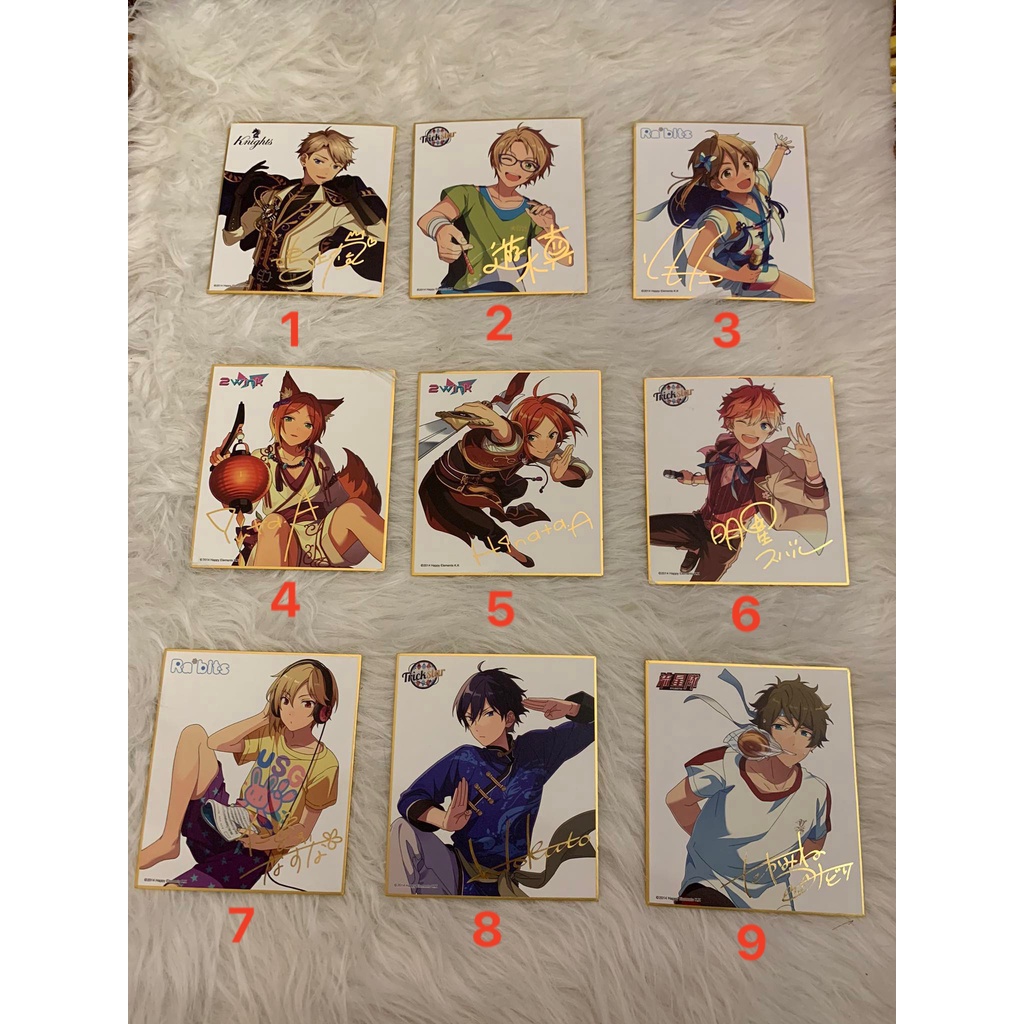 Tổng hợp Ensemble Stars!: Visual Shikishi Board Collection chính hãng Nhật Bản