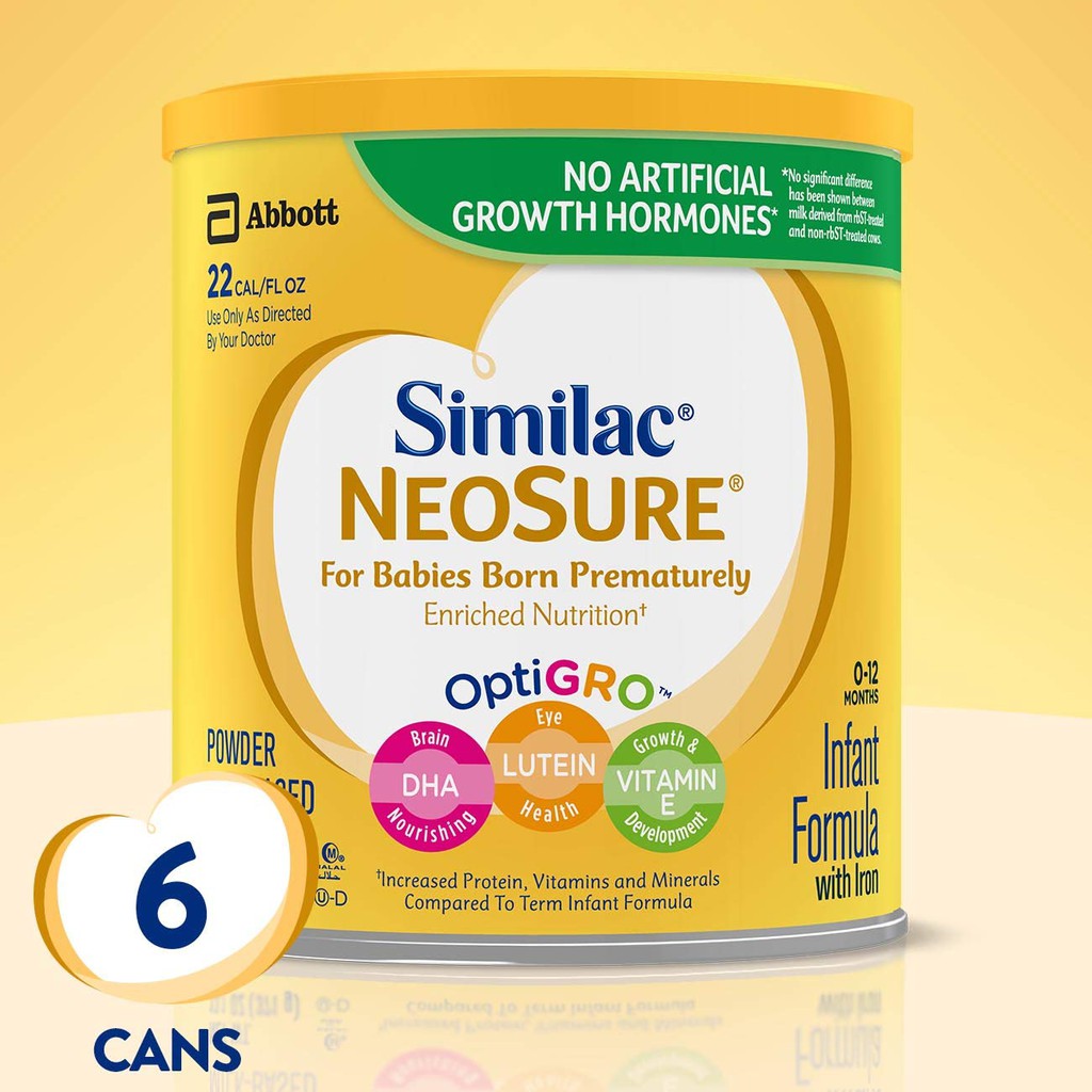 Sữa Similac Neosure 371g 646g Nội Địa Mỹ