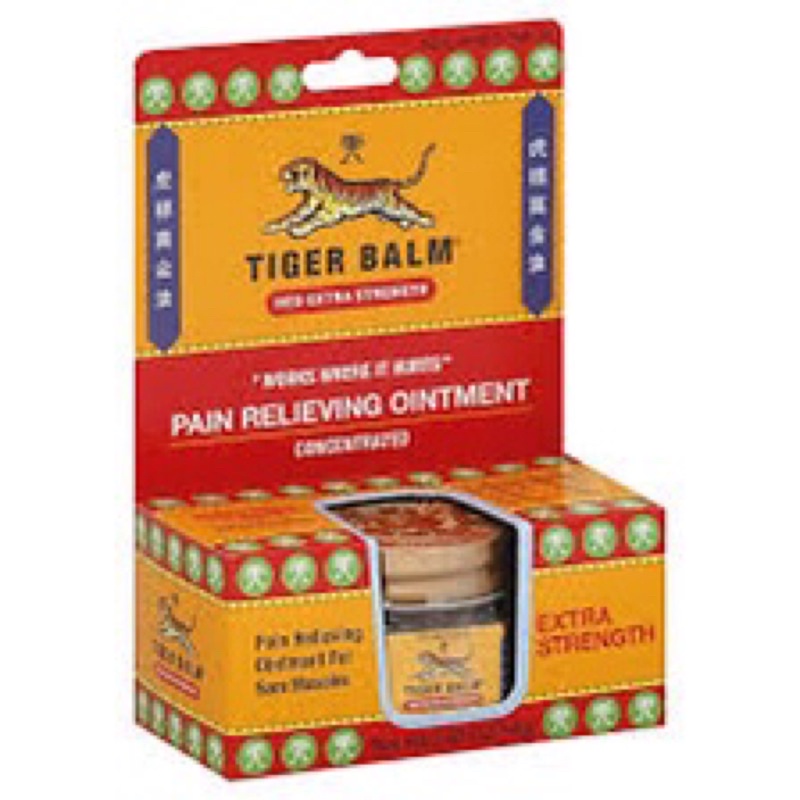 Dầu Cù Là Giảm Đau Hiệu Con Cọp Tiger Balm Red Extra Strength & White - USA