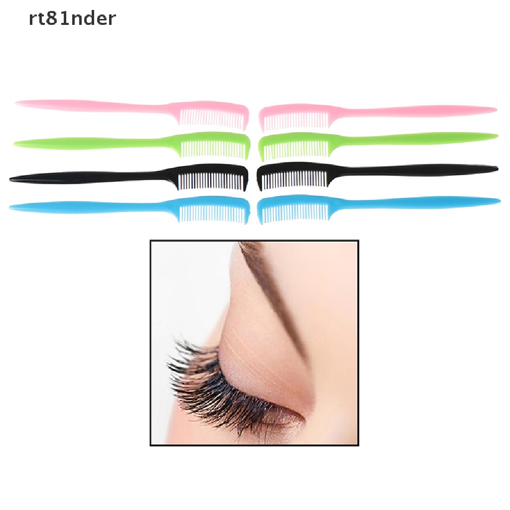 Rt set 5 Lược Chải Lông Mi / Lông Mày Bằng Nhựa Tiện Dụng