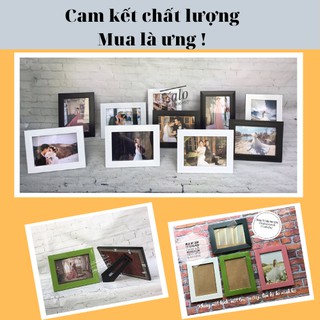 Combo 10 khung ảnh để bàn cỡ 13x18cm