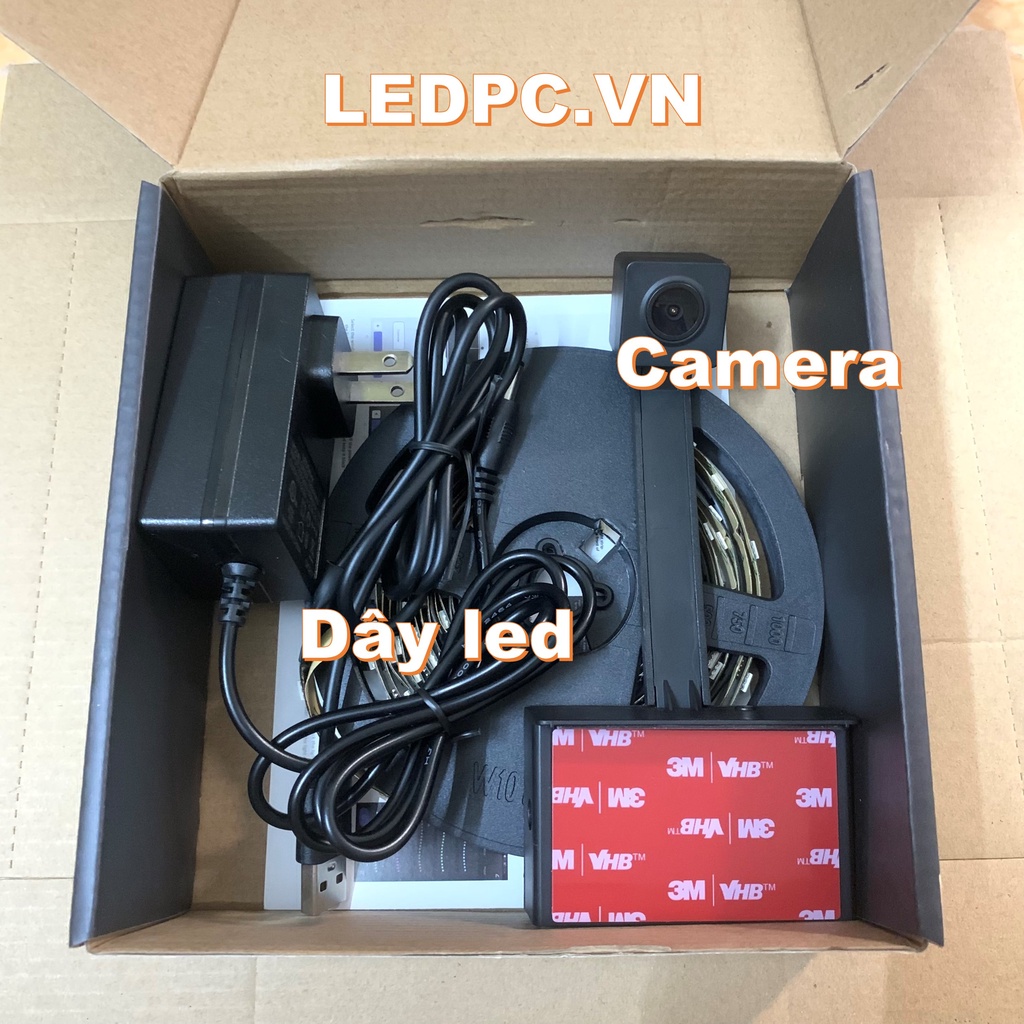 Đèn Ambilight TV Camera sáng theo màu TV - nháy theo nhạc - app Tuya