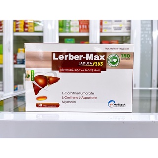 ✅[CHÍNH HÃNG] Viên uống giải độc và bảo vệ gan Leber-Max (Hộp 30 viên)