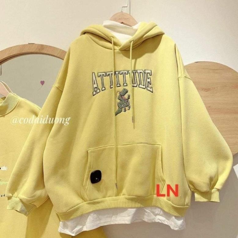 Áo hoodie nỉ mũ chất đẹp AT TI TU