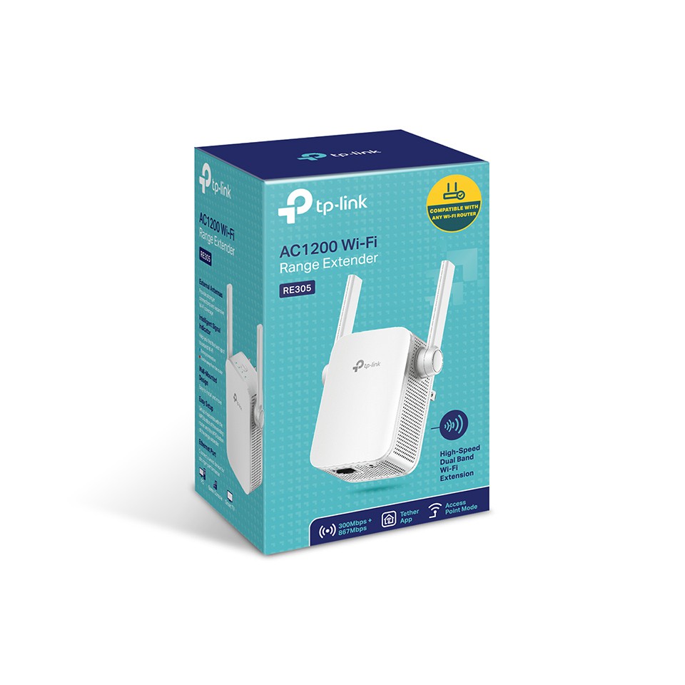 Bộ Mở Rộng Sóng TP-Link RE305 Chuẩn AC 1200Mbps