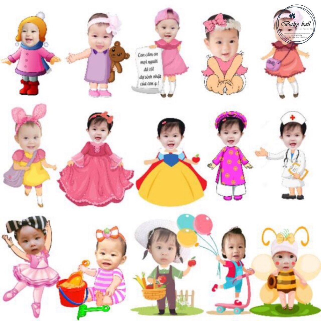 Tổng hợp Hình Chibi Bé Gái Dễ Thương giá rẻ, bán chạy tháng 5/2023 ...