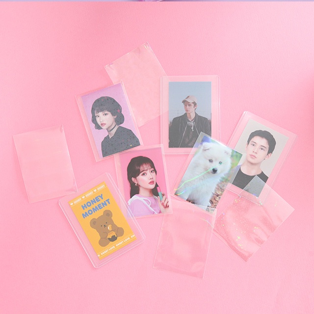 DAISO Set 10 tấm phim dán bảo vệ chống trầy cho các ảnh