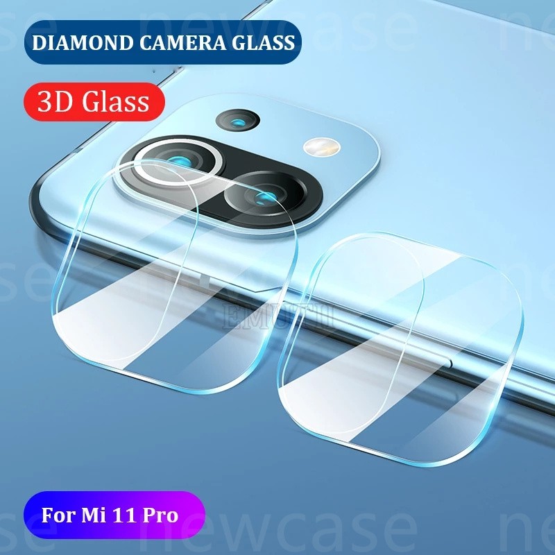 Kính cường lực 3D bảo vệ camera dành cho Xiaomi Mi 11 11 Pro 11 Lite 11lite 5G