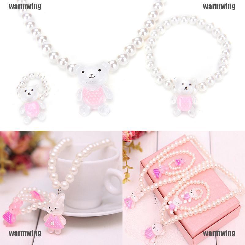 Bộ Vòng Tay Chuỗi Hạt Ngọc Trai Nhân Tạo Thời Trang