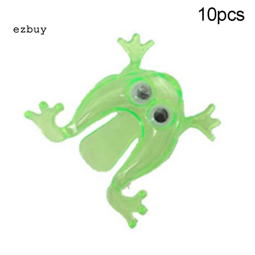 Set 10 Chú Ếch Nhảy Mini Để Bàn Trang Trí Tiệc Tùng
