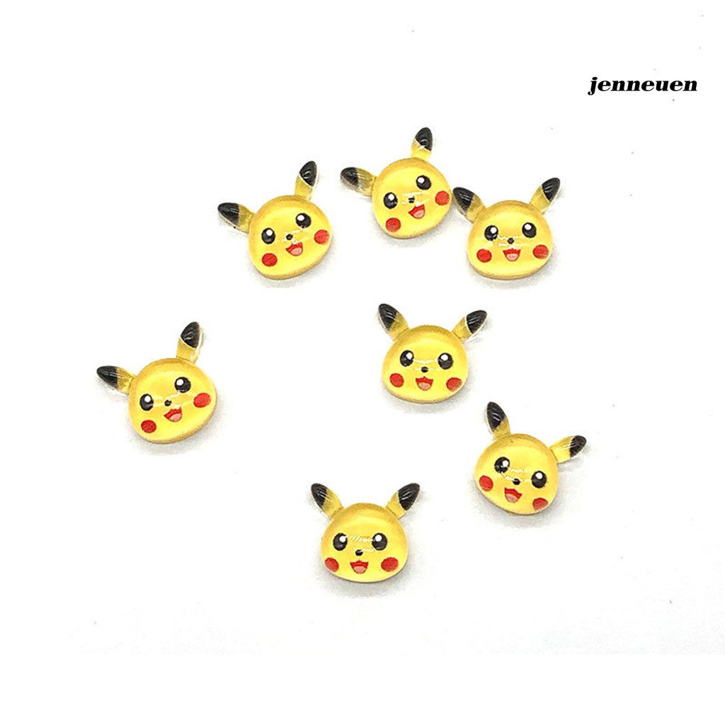 [Hàng mới về] Phụ Kiện Dán Trang Trí Móng Tay Hình Gấu Hoạt Hình 3D