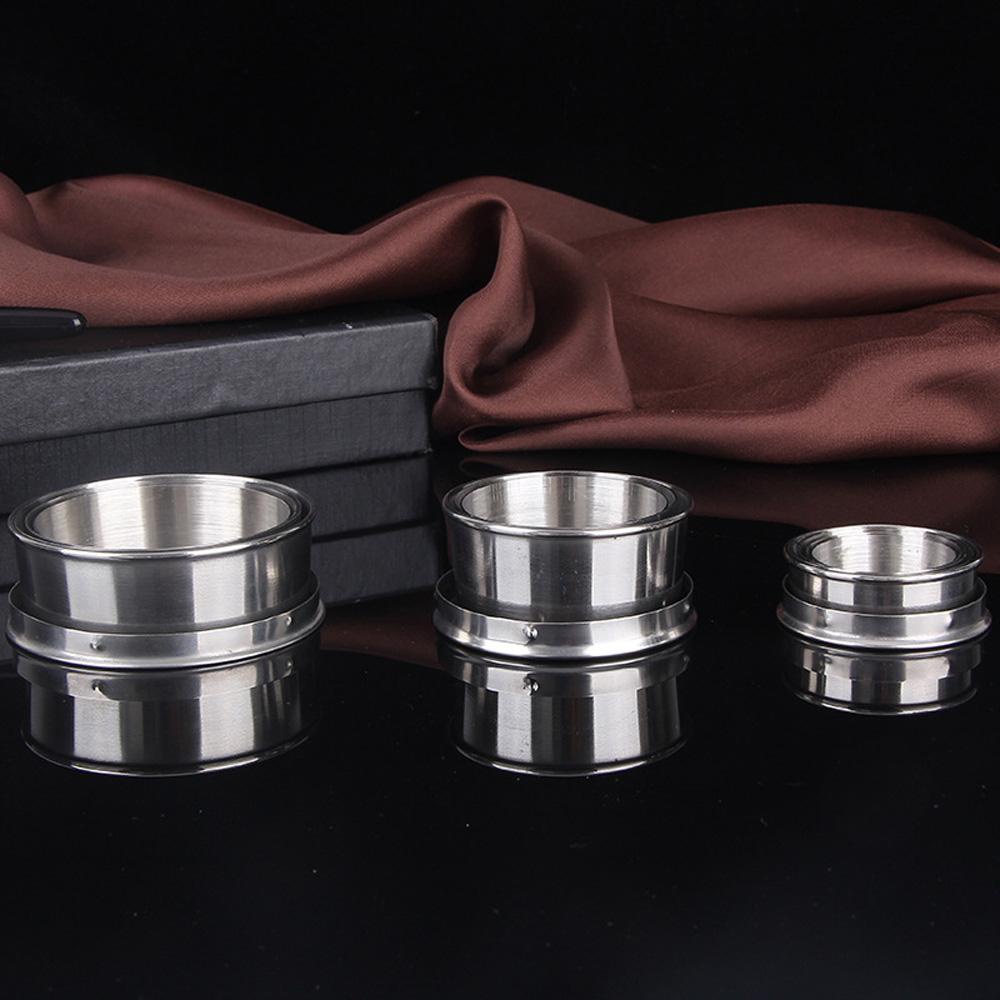 Cốc Uống Nước AUGUSTINA Có Móc Khóa Thiết Kế Gấp Gọn Tiện Dụng Cho Dã Ngoại / Leo Nú
