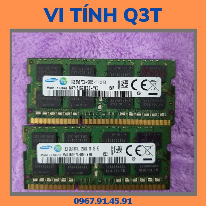 Ram Laptop DDR3 4GB, Ram DDR3L 4G .Ram laptop tháo máy, Bảo Hành 1 Năm