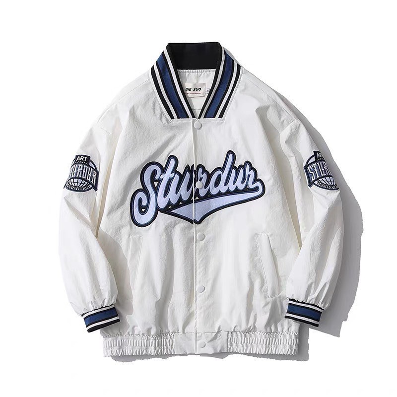 Áo bomber unisex nam nữ chất dù không bong tróc chất vải mịn không xù.