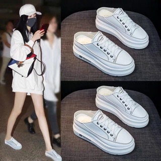 Giày sục thể thao độn đế 6cm ⚡ANDUSTORE⚡️(Video + Ảnh thật)