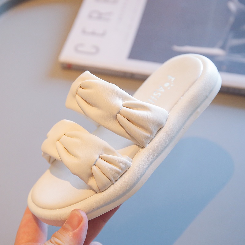 Sandal Đế Mềm Chống Trượt Thiết Kế Mới Đơn Giản Thời Trang Theo Phong Cách Hàn Quốc Cho Bé Từ 3-15 Tuổi