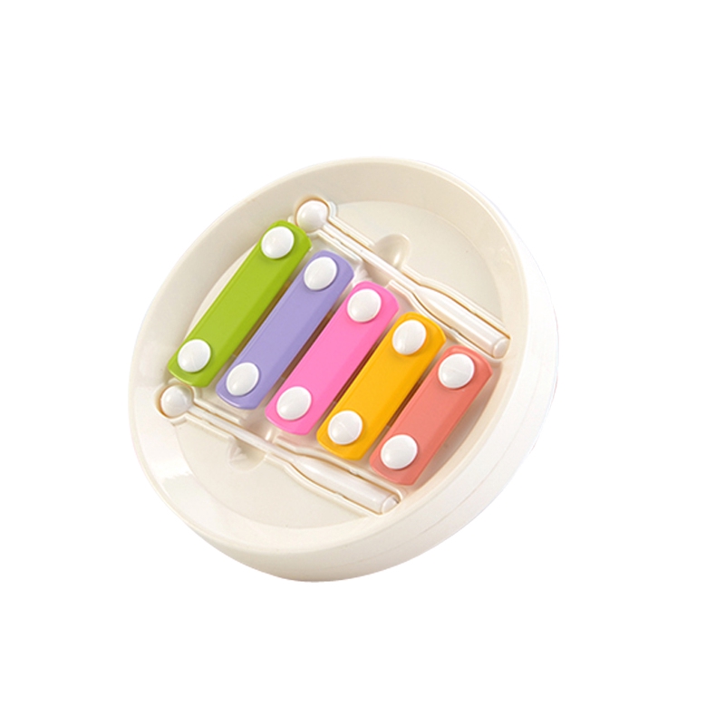 trống đồ chơi 2 mặt thay đổi có phát nhạc và đèn nhấp nháy 607 vui nhộn dễ thương