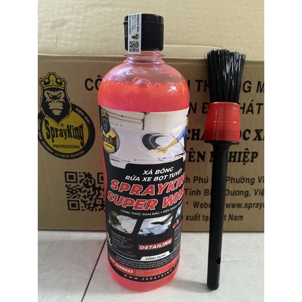 Chổi vệ sinh chi tiết xe size lớn.