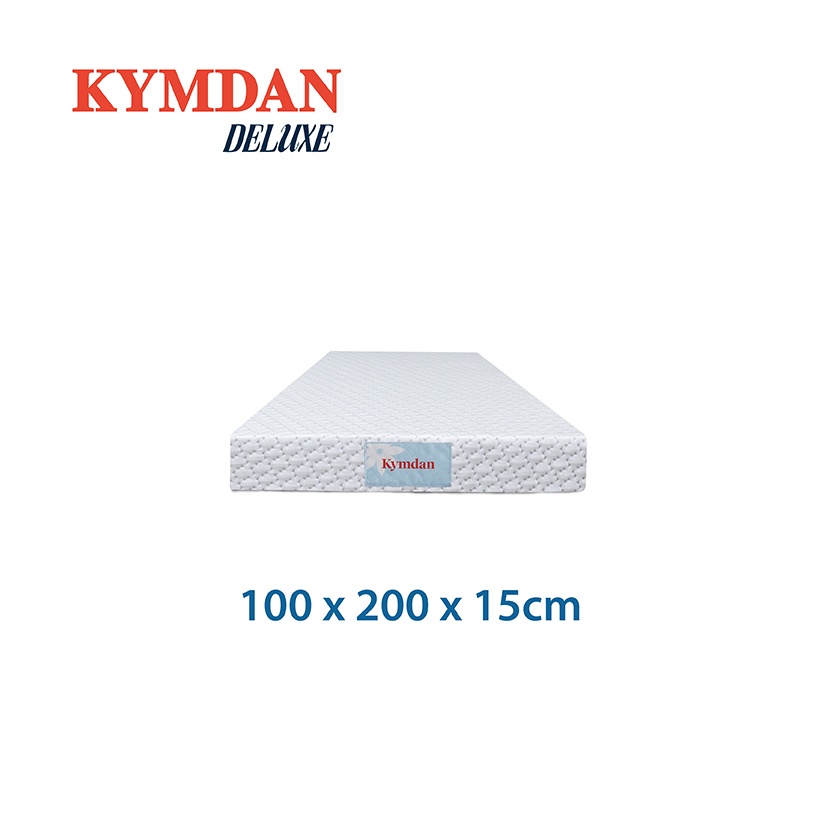 Nệm cao su thiên nhiên Kymdan Deluxe 100 x 200 x 15cm SFM