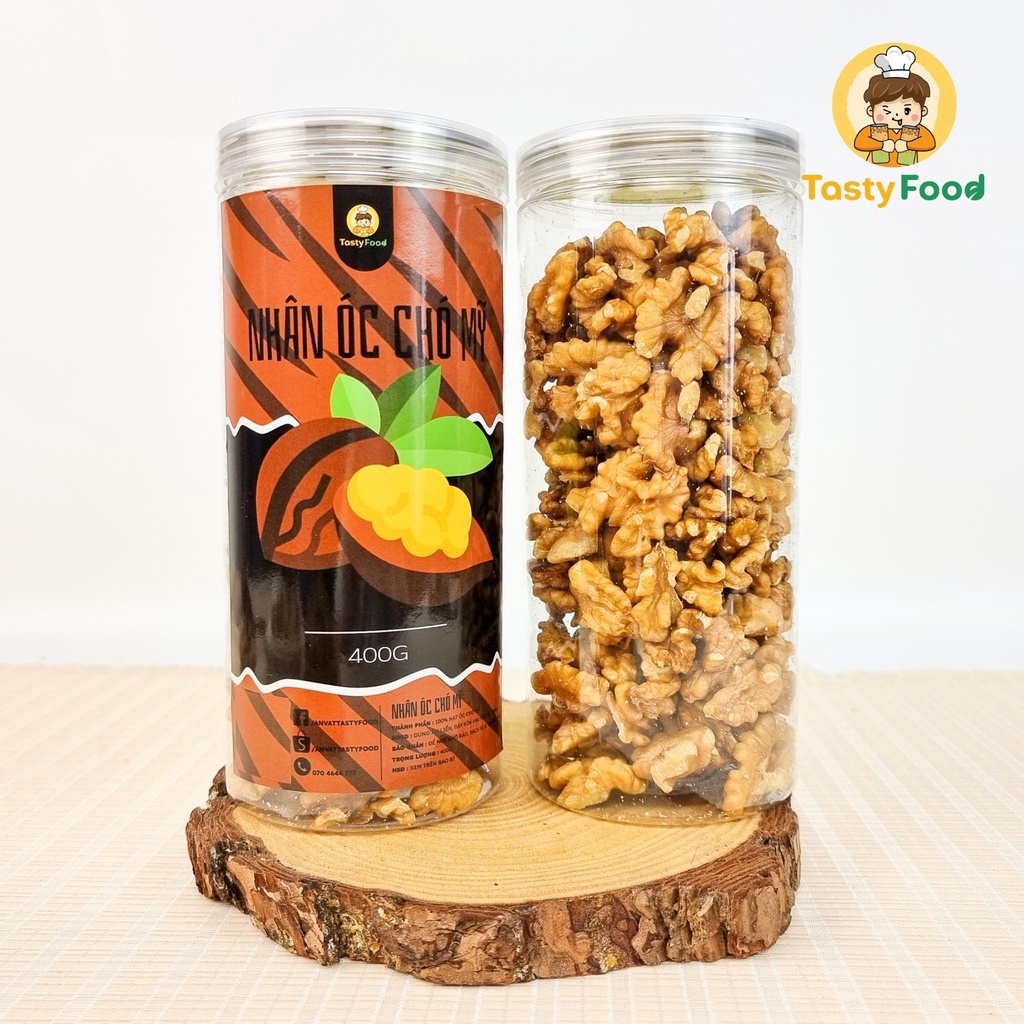 400G Hũ Nhân Óc Chó Vàng Mỹ | Hàng chất lượng thượng hạng